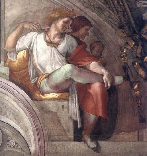 Michelangelo Buonarroti Eleazar Spain oil painting art
